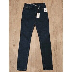 Good American X Calik Denim Good Waist Jeans GW226T BLUE821 Size 6-12 Inseam 29"